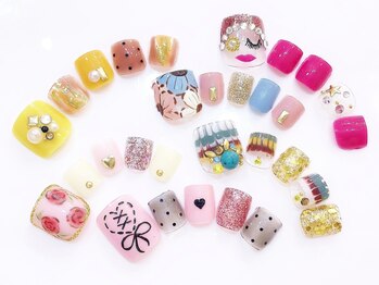 ネイルコレクション ピンク(Nail Collection Pink)/フット定額¥7990・8990・9990