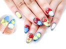 ３Ｄ＆コミックネイル★ドナルド