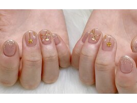 クリスマスショートネイル可愛い