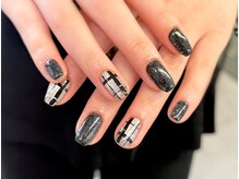 バタフライ 津田沼店(Butterfly)/ブラック×チェック.・+