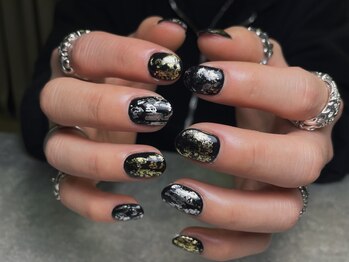 オムネイル 渋谷(HOMME NAIL)/ホイルネイル ¥6.600