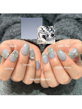 淡色ブルー　by本間