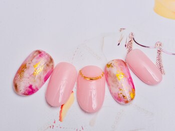 ネイルヴィーナス(NailVenus)/タイダイ柄ネイル♪