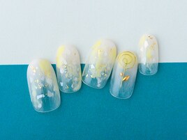 ワイヤーフラワーネイル