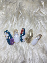 成人式ネイル♪