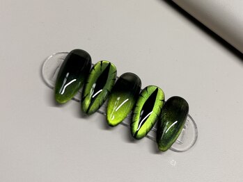 ネコちゃんの目