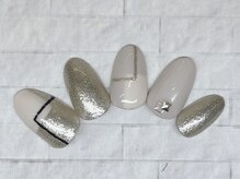 アルセア 上野御徒町店(Alcea)/ニュアンスネイル　ラメ