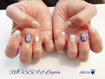 リオッサ オブ ラグーン(RIOSSA of Lagoon)/キラキラパープルネイル