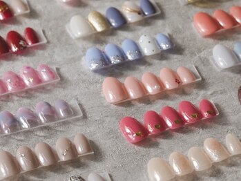 ネイルクイック イオン小牧店(Nail Quick)の写真/《当店人気NO.1☆パフェジェル定額コース》サンプル多数ご用意◎あなたのお好みのデザインが見つかる♪