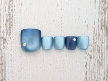 シキ 湘南台店(shiki)/FOOTニュアンスネイル ￥6800
