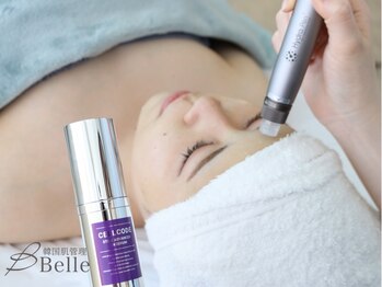 ベル 川越(Belle)の写真/【渡韓なしで叶う韓国肌管理】エステダーマ&美容液導入で1トーン明るく水々しい白玉水光肌へ！美白効果◎