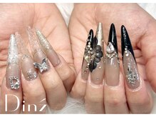 ディンズ(Din'z)の雰囲気(強度、着け心地、持ちの良いスカルプでの長さ出しが得意♪)