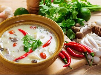 アジアンリラクゼーション ヴィラ 福岡東店(asian relaxation villa)/タイ料理：トムカーガイ