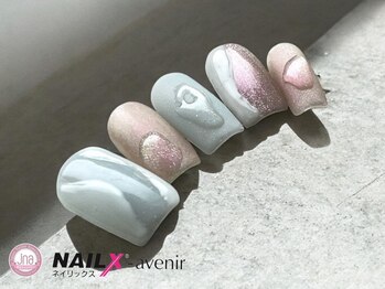 ネイリックス アヴェニール(NAILX avenir)/シンプルマグネットニュアンス