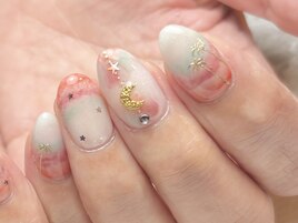 夏　夕焼け　キラキラ