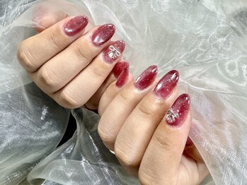 ヒラソルネイル(Girasol nail)/長さだしのパーツ2個付！！