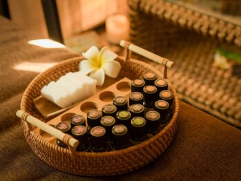 アロマ アンド ドライヘッドスパ 至福のひととき/20種類の精油をご用意