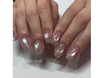 ロコネイル(Loko nail)/マグネット×ラメネイル