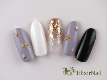 エリクサーネイル 池袋(Elixir Nail)/定額a シンプル/クーポン使用