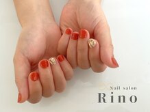 リノ 浦添店(Rino)/オレンジ×メタリック×ゴールド