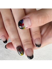 フレンチ×お花