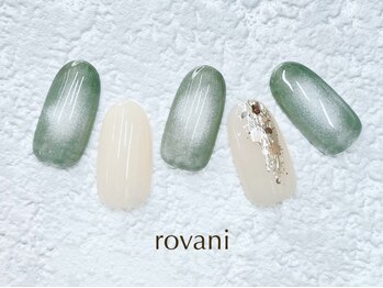 ロヴァニ(rovani)の写真/定額メニューのご用意があるので通い続けやすいのが魅力♪プロの丁寧な施術でお客様の指先を彩ります★