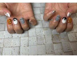 ハロウィンネイル