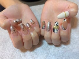 アシンメトリー　カウネイル