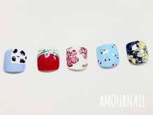 アムールラッシュ 新宿店(Amour lash)/フット 親指アートコース