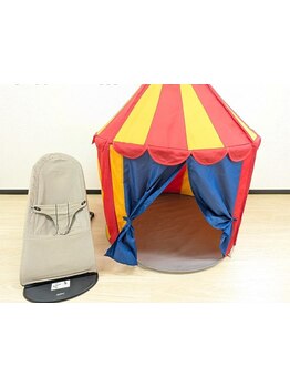 お子様同伴OKのサロン