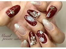 ＊＊Christmas Nail～＊＊大人かわいい