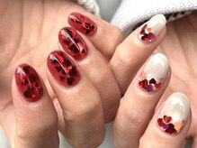 ルナ(LuNa)/バレンタイン/ハートネイル