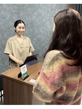 ほぐシェルジュ/お会計もスムーズに対応