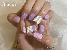 スラッシュフレーバー(/flavor)/オーロラ×蝶々パーツ