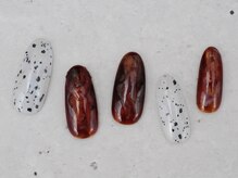 ネイルアンドアイラッシュスタジオ シュシュ(chouchou)/ニュアンス・ダルメシアンジェル