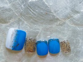 フット定額　グラデーション