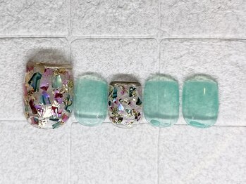 シェルフットネイル