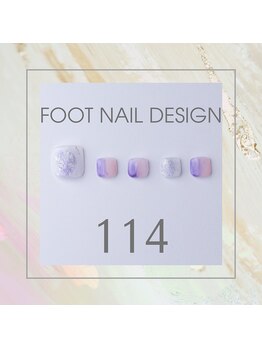はあとねいる 東武宇都宮駅前店/Foot nail design 114