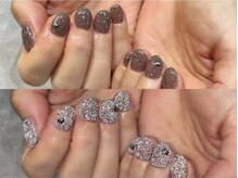 ネイルアンドアイラッシュスタジオ シュシュ(chouchou)/フラッシュ・春夏秋冬最旬ネイル