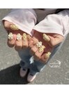 yellow nail