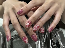 ギャル可愛いリップネイル★