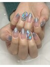 定額ネイル華やか