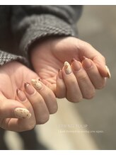 シームリーネイル(Seemly Nail)/定額アート◆チューリップネイル