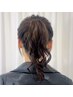 【オプション】早朝プラン限定 アップスタイルヘアセットオプション