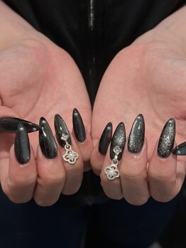 ネイルパーク ミツメ(Nail park_MITSUME)の写真/深爪や爪にコンプレックスをお持ちの方・一時的に楽しみたい方★自然な長さからロングまで★