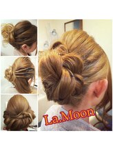 ラ ムーン アイラッシュアンドヘアメイク(La.Moon)/ヘアメイク キレイ目アップ