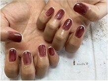 アイネイルズ 吉祥寺店(I nails)/もやもやフレンチネイル[吉祥寺]