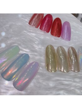 ネイルサロン アール(R)/ミラーネイル6600yen