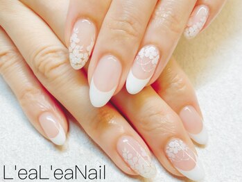 レアレアネイル(Lealeanail)/【パラジェル】フラワーデザイン