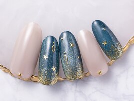 ターコイズマグネットネイル